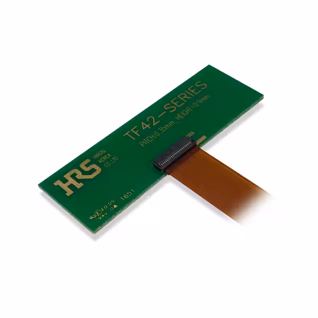 TF42-22S-0.35SH(800) Hirose Electric Co Ltd  FFC FPC (Flat Flexible) Connector Assemblies